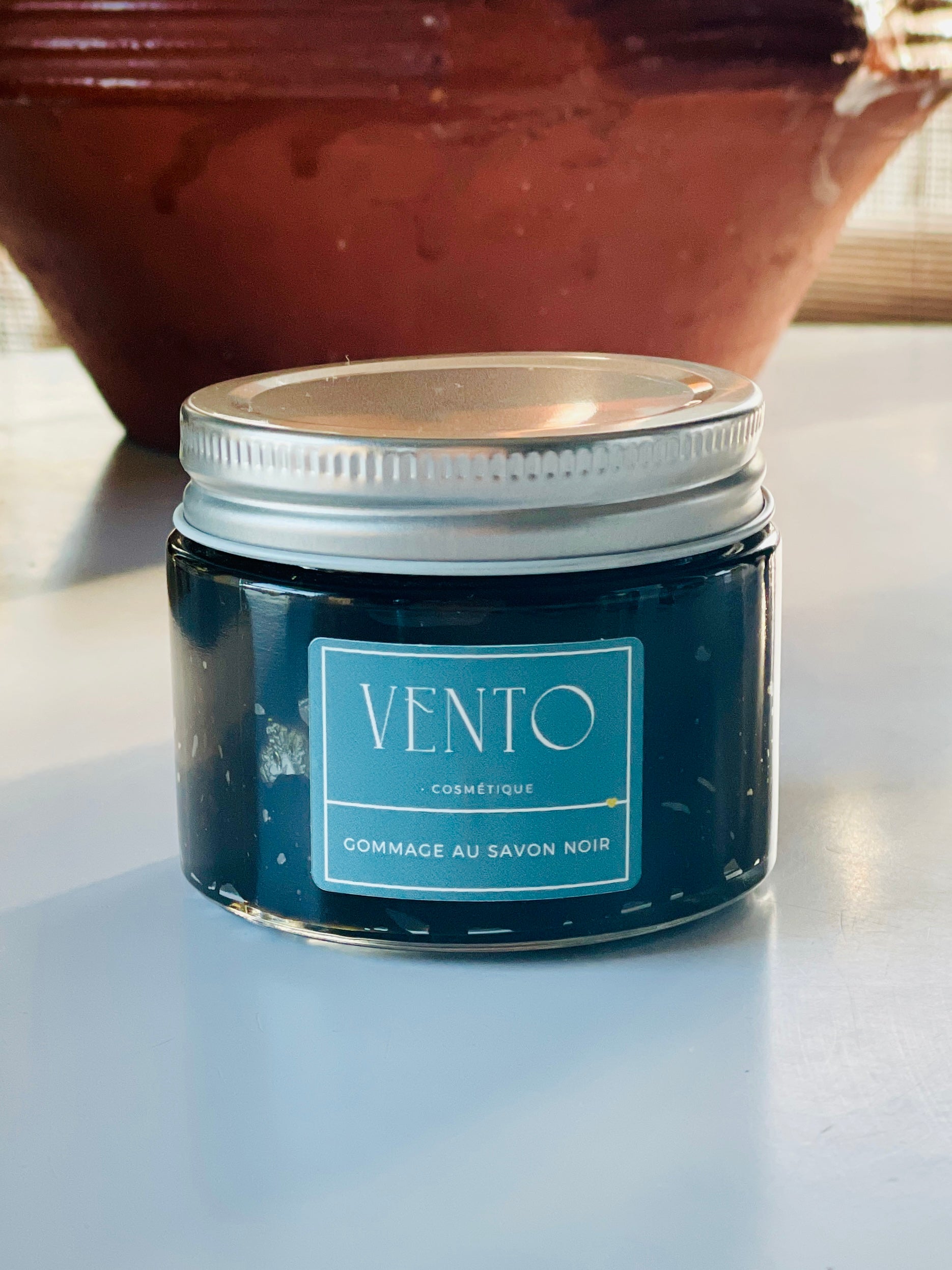 Gommage au savon noir et aloé vera